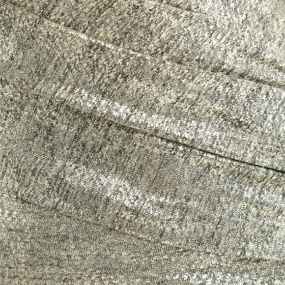 COPY - Lulus Luxe of My Life Metallic Gold Long Sleeve Bodycon Dress Medium - Picture 6 of 14